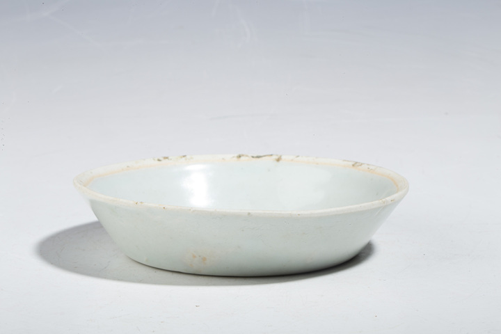 古玩陶瓷明以前·影青釉刻花洗真品鑒賞圖