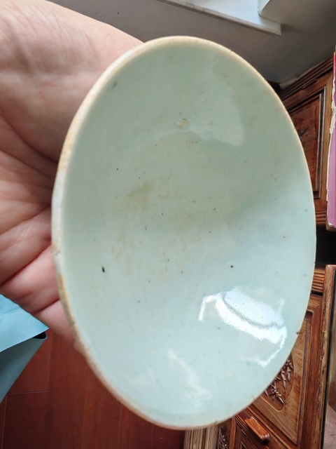 古玩陶瓷青釉碗真品鑒賞圖