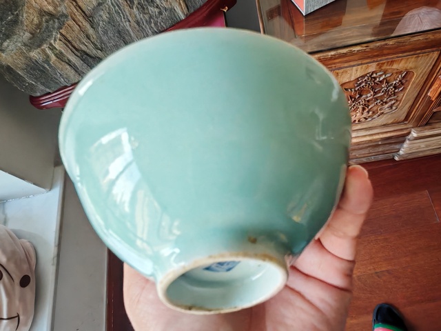 古玩陶瓷青釉碗真品鑒賞圖