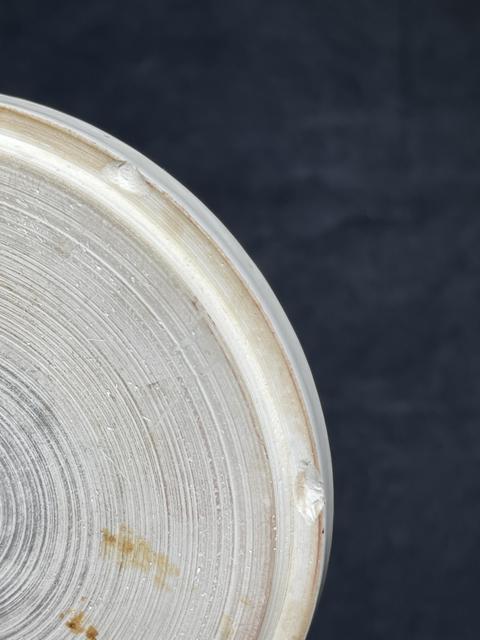 古玩陶瓷粉彩愛菊圖插屏真品鑒賞圖