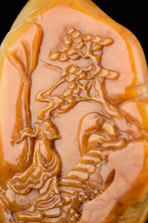 古玩雜項老撾石擺件真品鑒賞圖