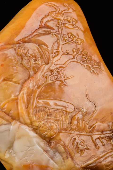 古玩雜項老撾石擺件真品鑒賞圖