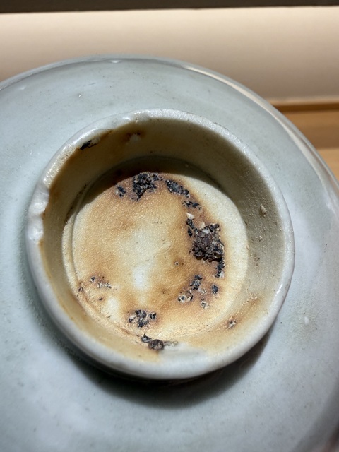 古玩陶瓷青白釉刻花茶托真品鑒賞圖