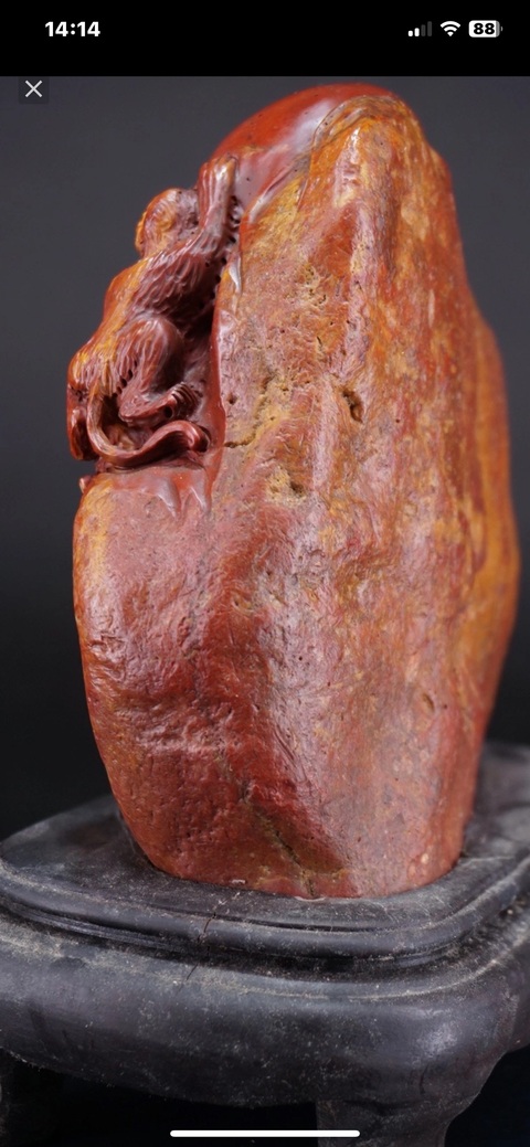 古玩雜項(xiàng)壽山石擺件真品鑒賞圖