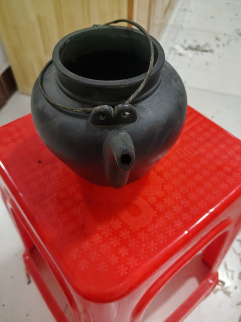 古玩陶瓷紫砂提梁壺真品鑒賞圖