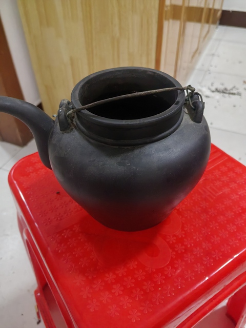 古玩陶瓷紫砂提梁壺真品鑒賞圖