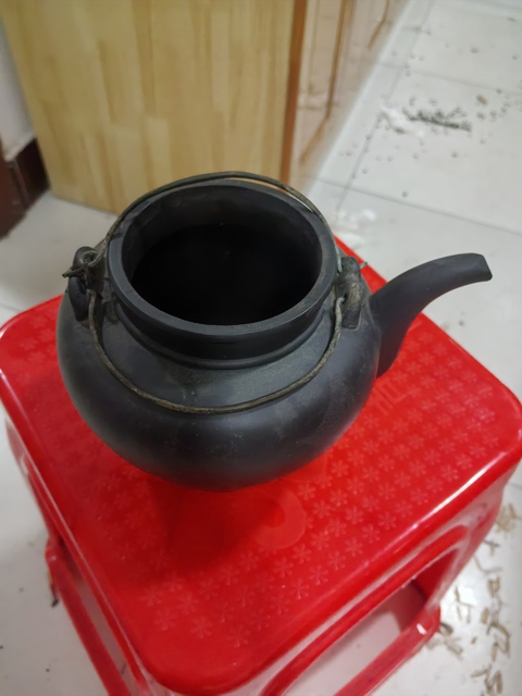 古玩陶瓷紫砂提梁壺真品鑒賞圖