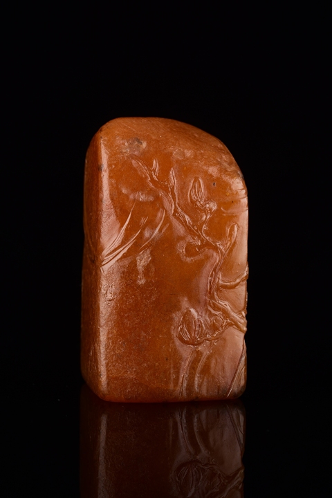 古玩雜項壽山石印章真品鑒賞圖