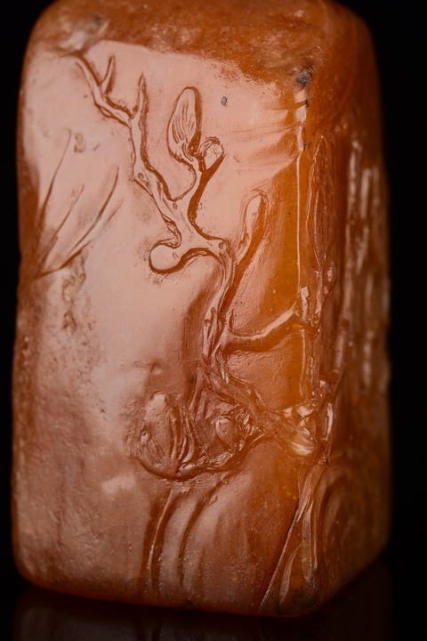 古玩雜項壽山石印章真品鑒賞圖