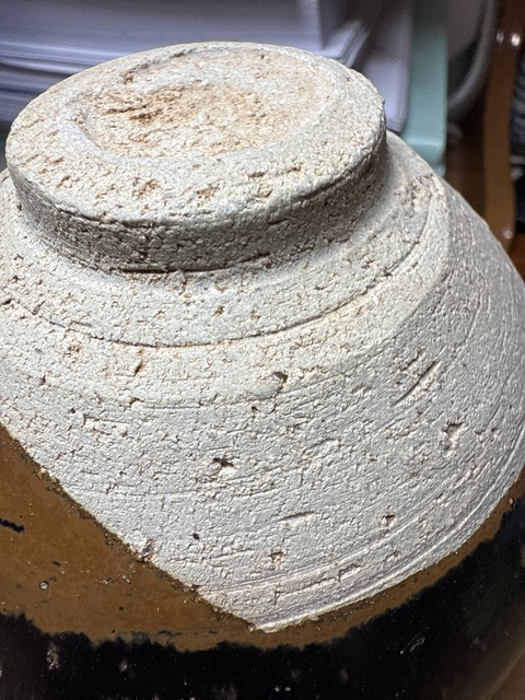 古玩陶瓷黑釉茶盞真品鑒賞圖