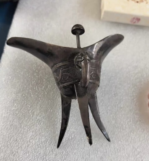 古玩雜項爵杯真品鑒賞圖