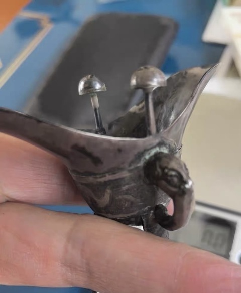 古玩雜項爵杯真品鑒賞圖