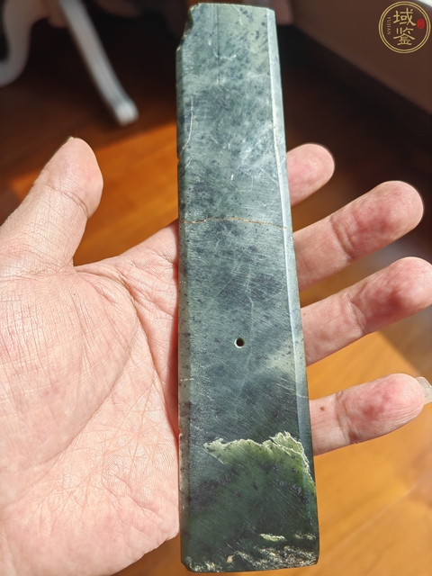 古玩玉器地方玉錛真品鑒賞圖