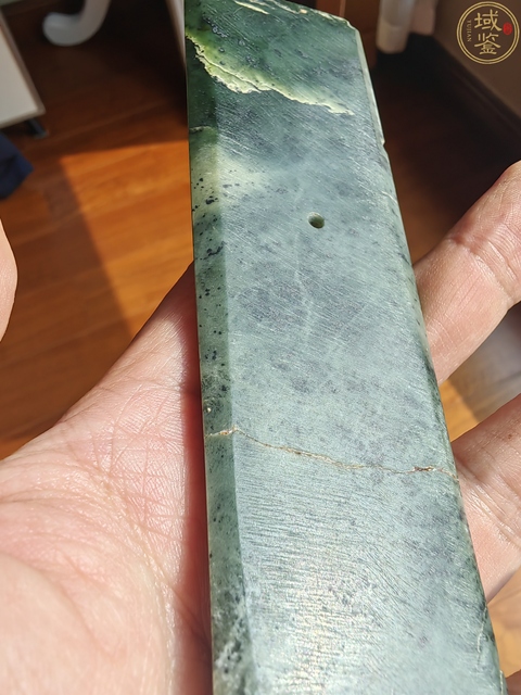 古玩玉器地方玉錛真品鑒賞圖