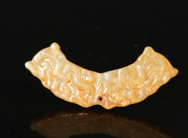 古玩玉器仿古玉珩真品鑒賞圖
