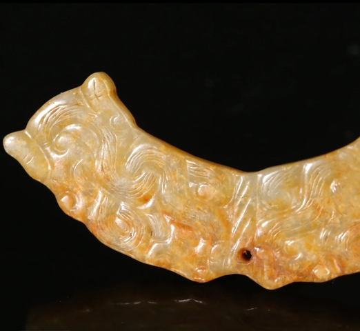古玩玉器仿古玉珩真品鑒賞圖