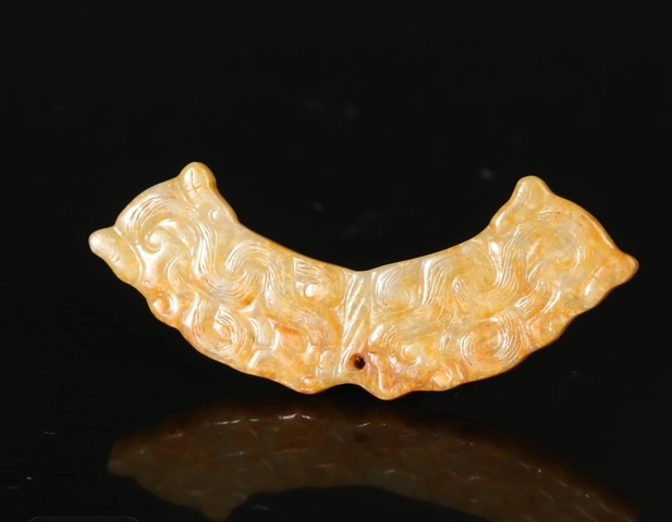 古玩玉器仿古玉珩真品鑒賞圖
