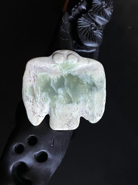 古玩玉器仿古玉龍梟真品鑒賞圖