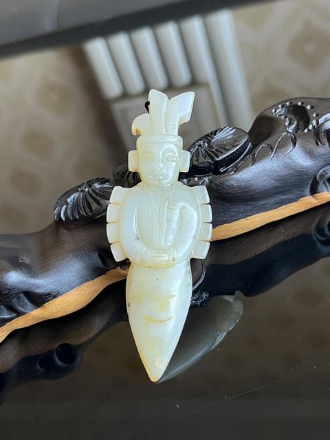 古玩玉器仿古玉龍梟真品鑒賞圖