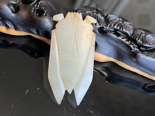 古玩玉器仿古玉龍梟真品鑒賞圖