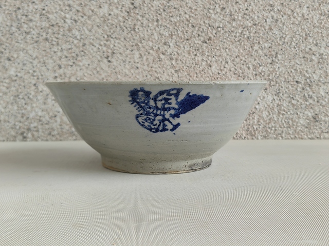 古玩陶瓷清代青花碗真品鑒賞圖
