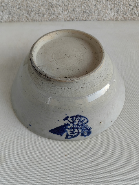 古玩陶瓷清代青花碗真品鑒賞圖