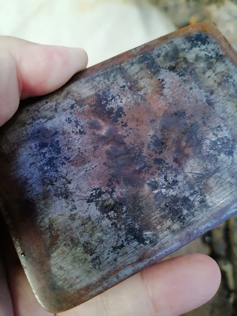 古玩銅器墨盒真品鑒賞圖