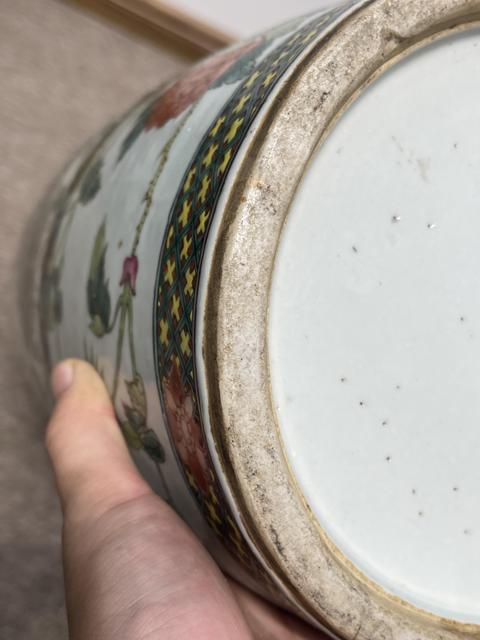 古玩陶瓷花鳥紋瓶真品鑒賞圖