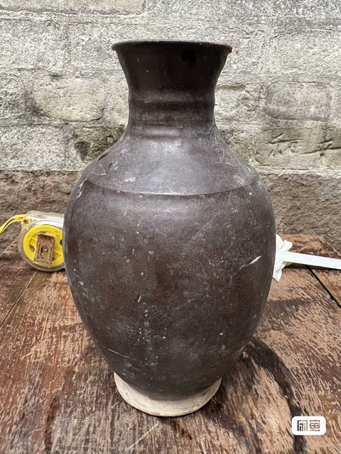 古玩陶瓷陶瓶真品鑒賞圖