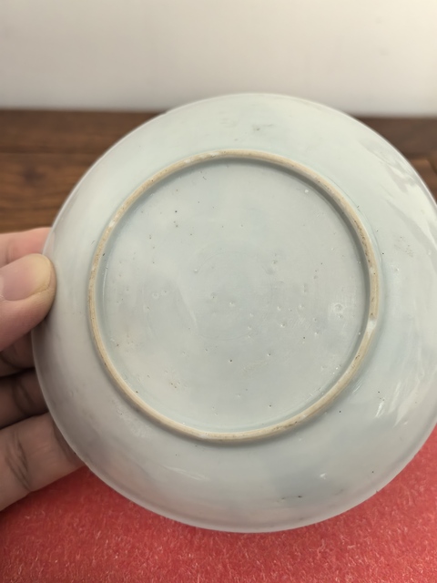 古玩陶瓷人物紋青花盤拍賣,當前價格1500元