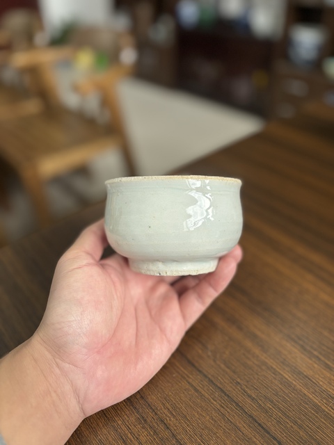 古玩陶瓷明代影青蓋缽真品鑒賞圖