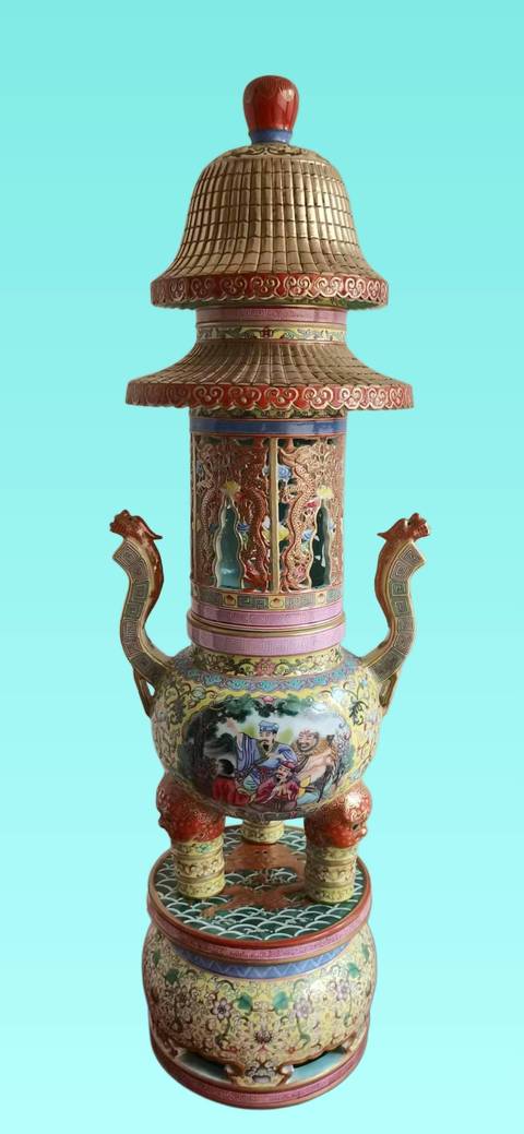 古玩陶瓷香爐真品鑒賞圖