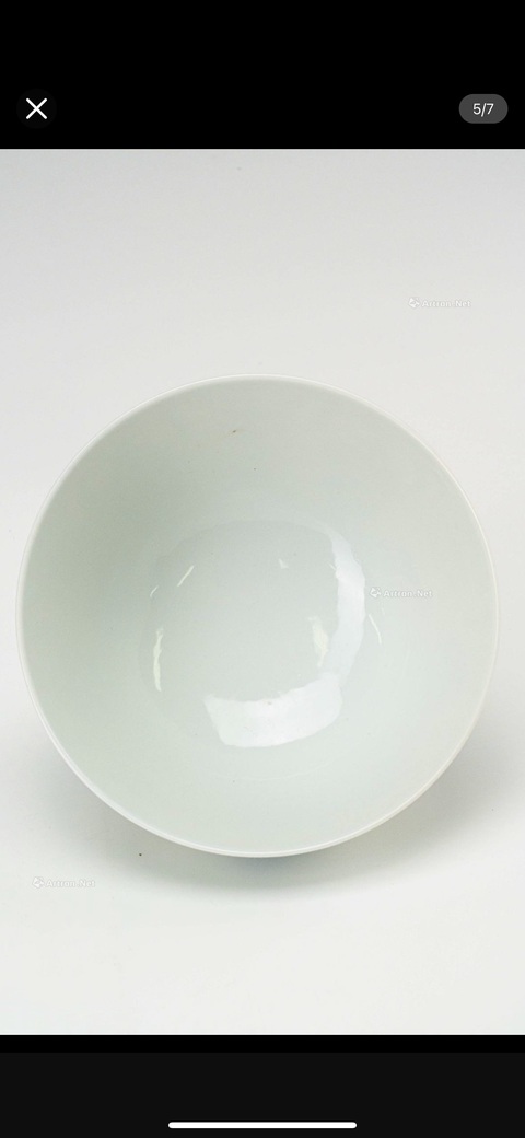 古玩陶瓷清道光 斗彩福壽紋碗真品鑒賞圖