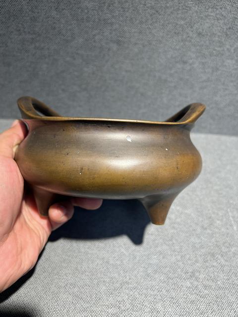 古玩銅器銅爐真品鑒賞圖