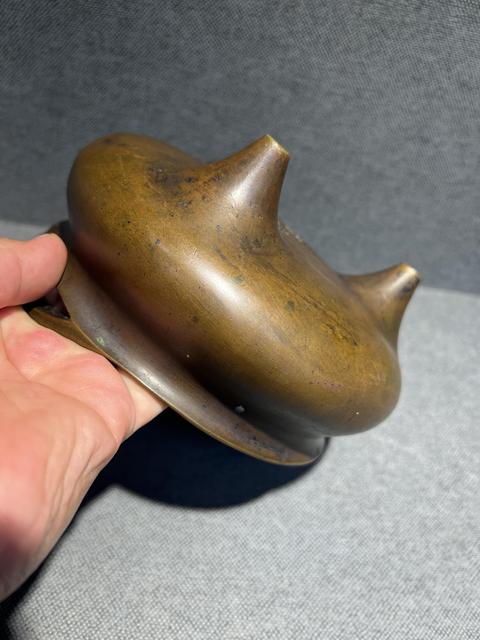 古玩銅器銅爐真品鑒賞圖