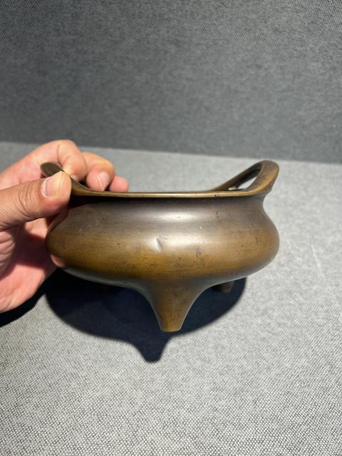 古玩銅器銅爐真品鑒賞圖