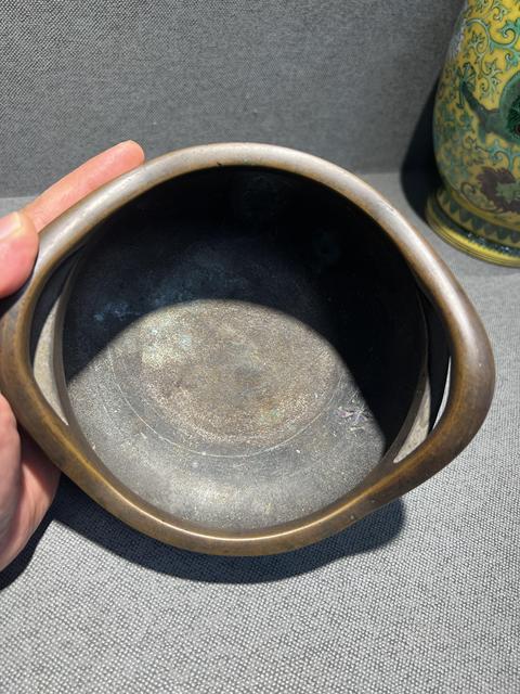 古玩銅器銅爐真品鑒賞圖