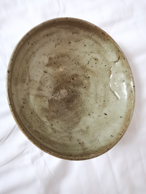 古玩陶瓷鈞窯月白釉碗真品鑒賞圖