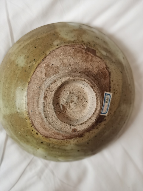 古玩陶瓷鈞窯月白釉碗真品鑒賞圖