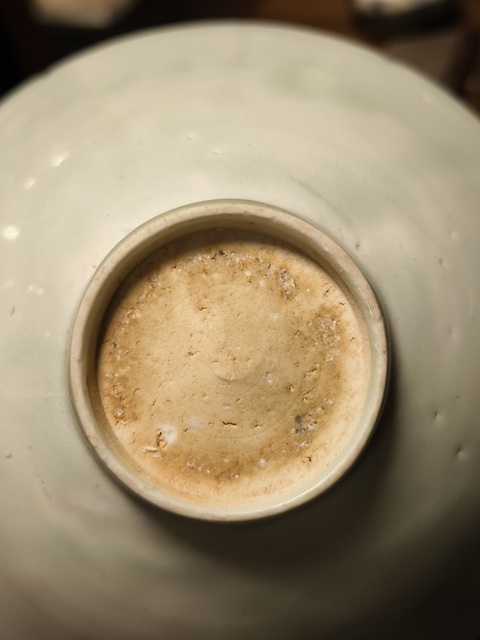 古玩陶瓷青白釉斗笠碗真品鑒賞圖