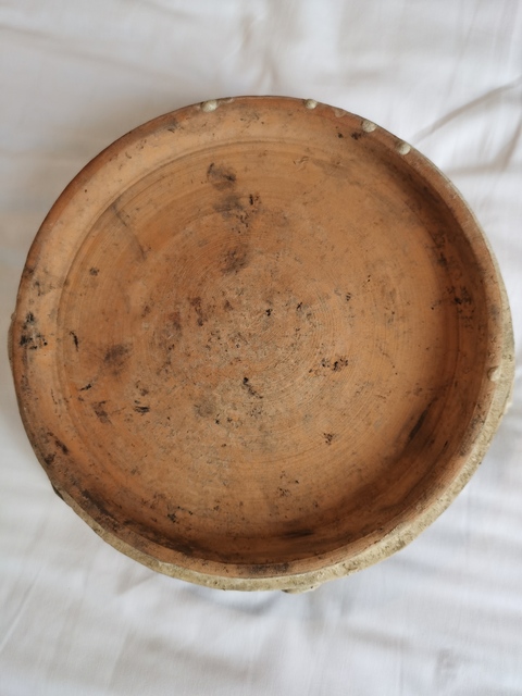 古玩陶瓷青釉瓷硯真品鑒賞圖