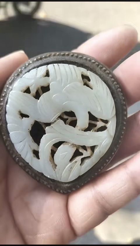 古玩玉器和田玉雕“帶板”真品鑒賞圖