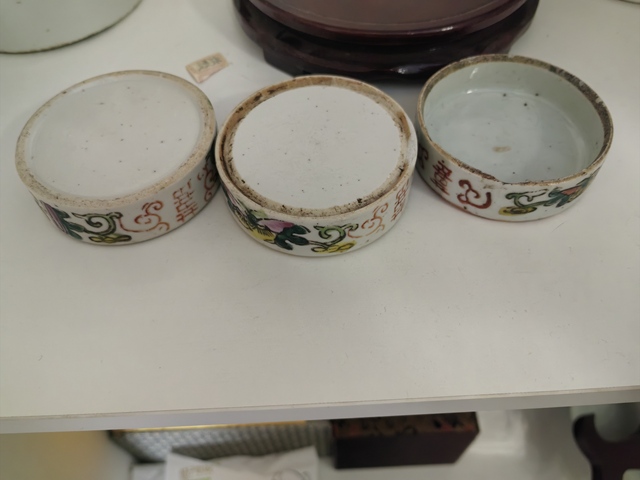 古玩陶瓷粉彩五子奪魁節盒真品鑒賞圖