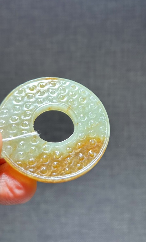 古玩玉器仿古玉璧真品鑒賞圖