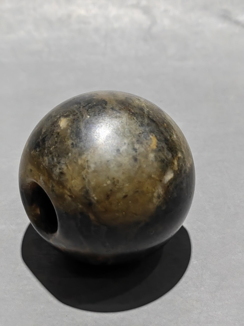 古玩玉器仿古玉圓珠真品鑒賞圖