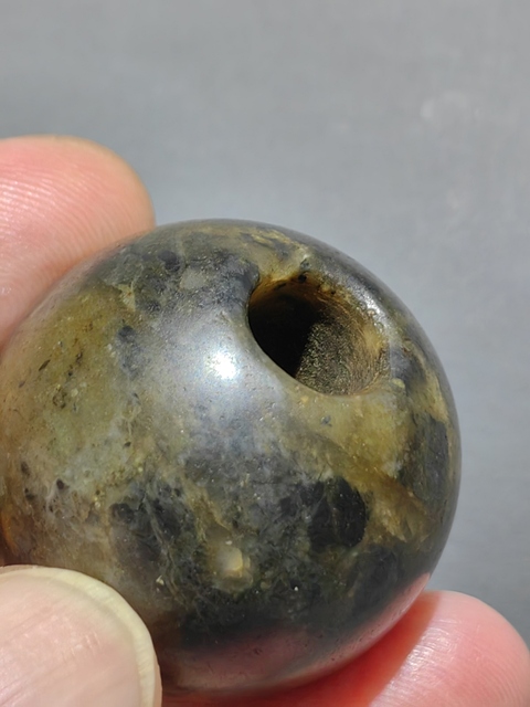 古玩玉器仿古玉圓珠真品鑒賞圖