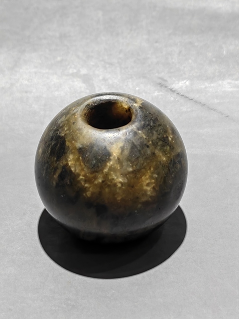 古玩玉器仿古玉圓珠真品鑒賞圖