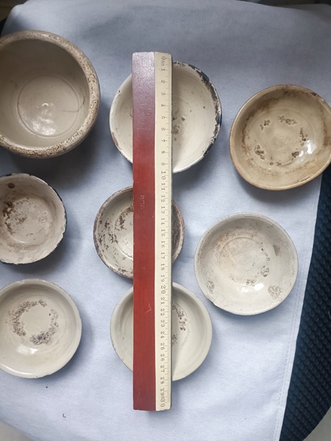 古玩陶瓷元代磁州窯白釉拍賣,當(dāng)前價(jià)格66元