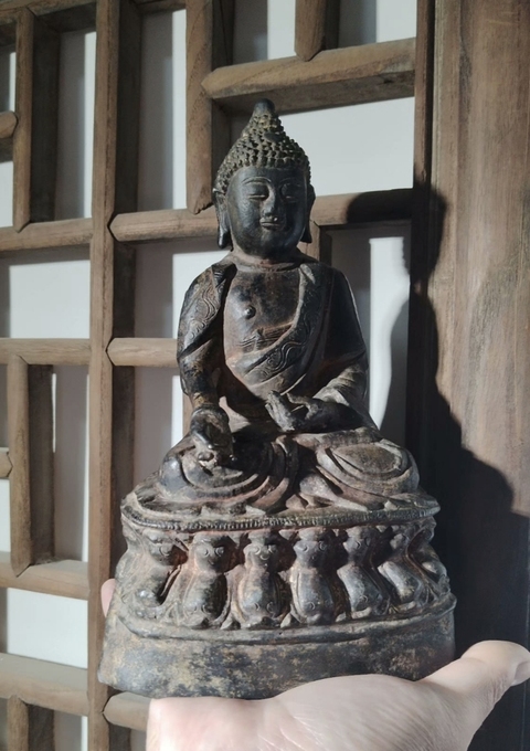 古玩銅器造像真品鑒賞圖