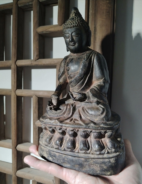 古玩銅器造像真品鑒賞圖